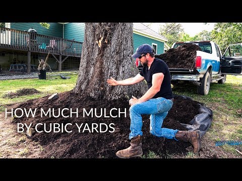video-linktoworks-Coverage of 2 CUBIC YARDS OF MULCH | How much Mulch Do...