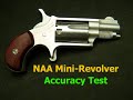 NAA Mini Revolver Accuracy Test