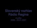 Slovensk� Rozhlas - r�dio Regina 2005-2007