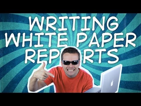 how to write white paper