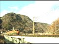 津久田鉄橋を通過する115系3両編成です