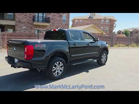 Used 2019 Shadow Black FORD LARIAT 4WD SUPERCREW 5