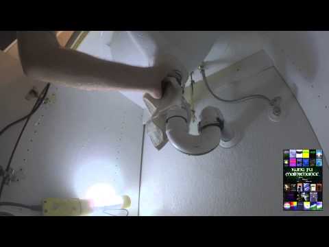 how to install a new bathroom sink