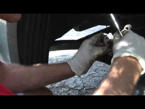How to replace 2009 Chrysler Sebring rear brake pads