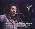 Bob Marley So Much trouble (At Studio 1978 + War live in C