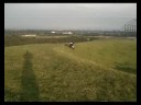 Kite Buggy Halfpipe auf der Halde Norddeutschland