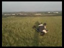 Kite Buggy Halfpipe auf der Halde Norddeutschland