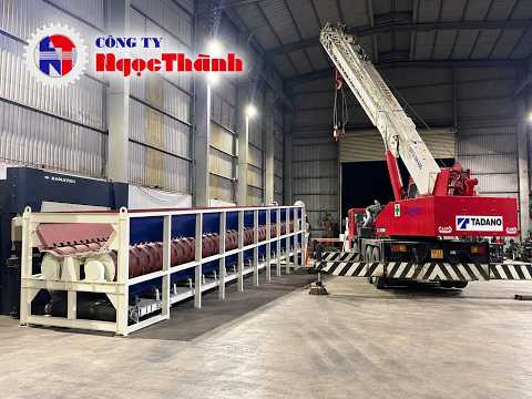 Máy Bóc Vỏ Cây Tự Động Công Nghiệp | Ngọc Thành