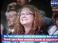 george bush no brasil e o acordo do  etanol