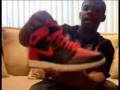 videos de air jordan 1 red/black hi w/ strap