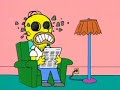 this is a tribute to bart simpson's 