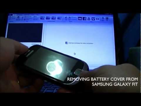 how to remove galaxy s'back cover