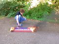 Mixed Media Art On Fire