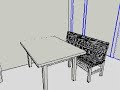 irmis zimmer mit Tisch