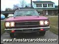 1969 Plymouth GTX 440 Automatic Detail Video With Burnout 1969 Plymouth GTX 440 Automatic Detail Video With Burnout