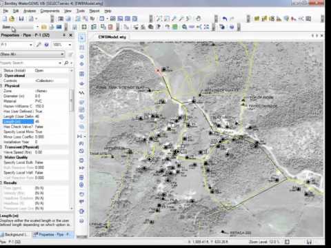 WaterGEMS Basics tutorial for Engineers without Borders USA