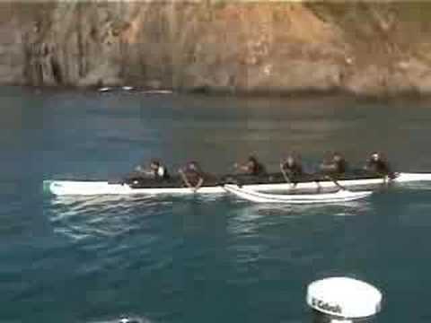 Outriggers Cross Cook Strait . New ...
