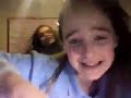 Me and twini Rocking to red hot chili peppers Dani Californi