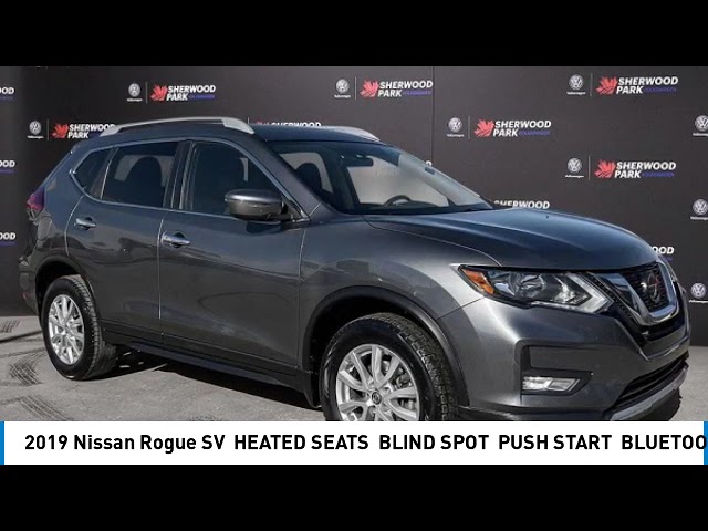 2019 Nissan Rogue SV | HEATED SEATS | BLIND SPOT | PUSH START in Cars & Trucks in Strathcona County