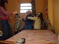 trini nico cami y cande bailando cumbiancha