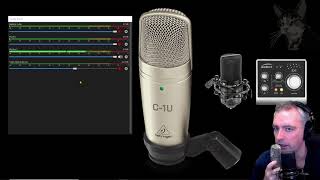 Setup Behringer C-1U USB Microphone in Windows and