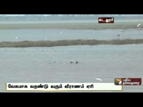 Veeranam Lake, which dried up: a problem of drinking water to Chennai