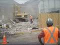 Demolición Galpón Zofri Iquique