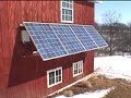 solar panels in action