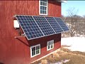 solar panels in action