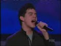 American Idol Top 12 - David Archuleta - We Can Work It Out