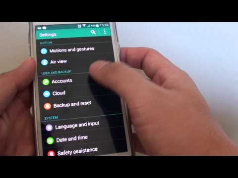 how to enable sync in android