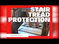 Temporary Stair Tread Protection Pads