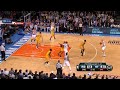 Melo's hard baseline jam vs. Pacers
