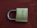 Picking ABUS 60:40 Padlock Picking ABUS 60:40 Padlock