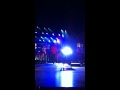 Leeteuk taking the Brazilian flag in SMTown NYC (Oct. 23 2011)