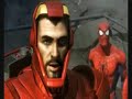 Spiderman, Iron Man, and the Hulk animated