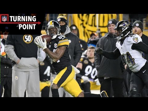Video: Antonio Brown Continues MVP Level Season Against Ravens (Week 14) | NFL Turning Point