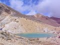 Tongariro crossing in New Zealand