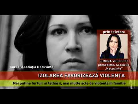 Mai puține furturi și tâlhării, mai multe acte de violență în familie