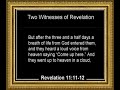 Two Witnesses of Revelation - Who are they?