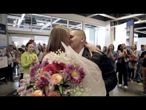 flash mob - 30 year old Paramedic living in Miami FL proposes to his girlfriend of two years at IKEA Sunrise, the same place where they had their first date! It's a must...
