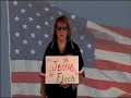 Kathleen is cheering for U. S. A.