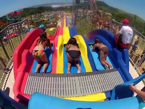Very fast water slide at Wild Waves
