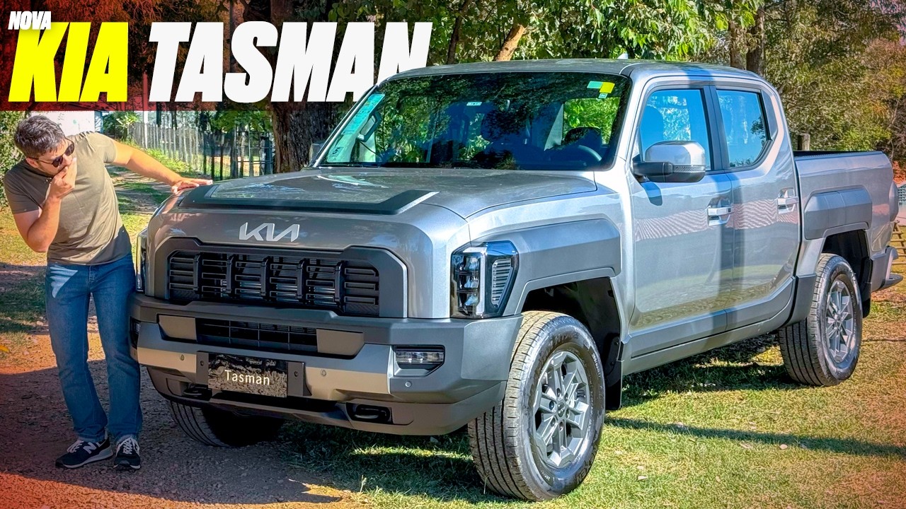 Nova Kia Tasman GL - POR R$ 250.000? FEIA DEMAIS? MELHOR QUE FORD RANGER? ANDA BEM? QUAL O CONSUMO?