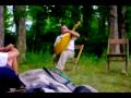 Taras Lazurkevych Playing Bandura and Sopilka