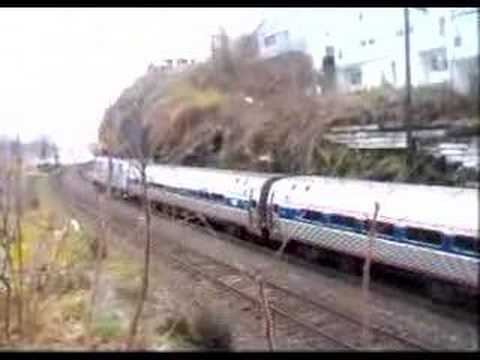 Amtrak 285 Empire Service dp Hudson ...