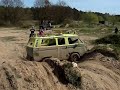 VW Bus T3 syncro Treffen Karenz Lufti Men in Dreck