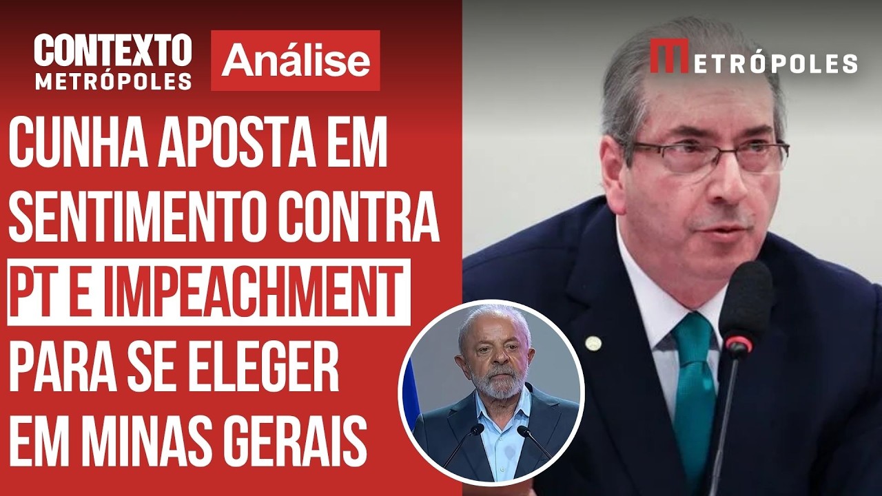 Cunha revela bastidores do impeachment e aposta em votos anti-PT nas eleições 2026; saiba mais