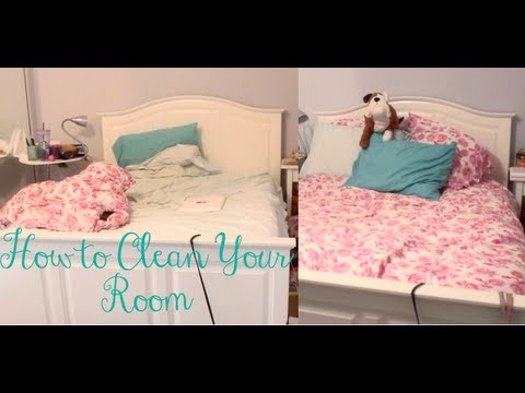 how to clean your room properly