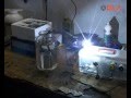 Xenony - video test, destruction of HID xenon set, crashtest